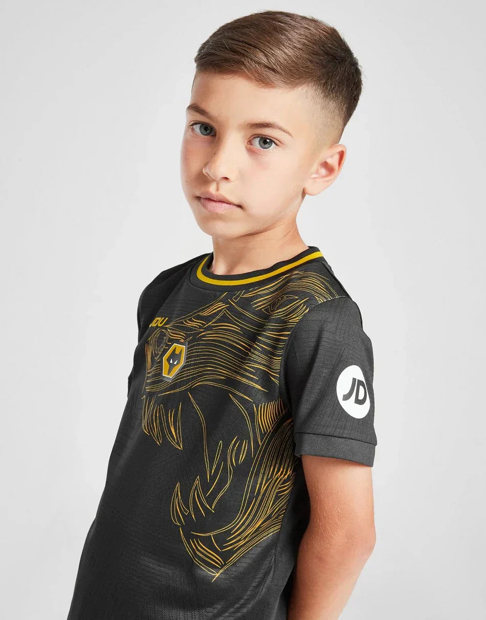Kids Wolverhampton Wanderers Away Kit 2024/2025