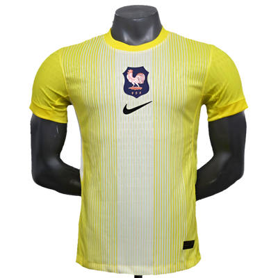 France 25/26 Goalkeeper Jersey - Yellow - Player Version